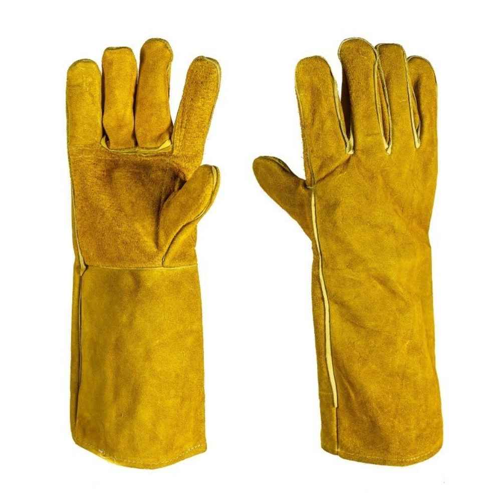 Guantes de carnaza tipo soldador