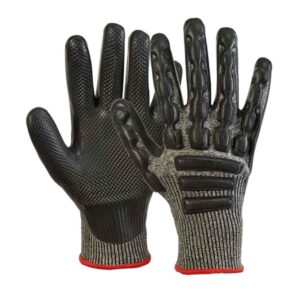 Guantes (certificados) anti-impacto, anti corte nivel 5