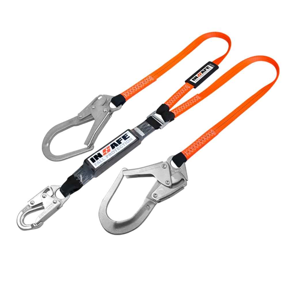 Eslingas (certificadas) en Y, con absorbedor de choque