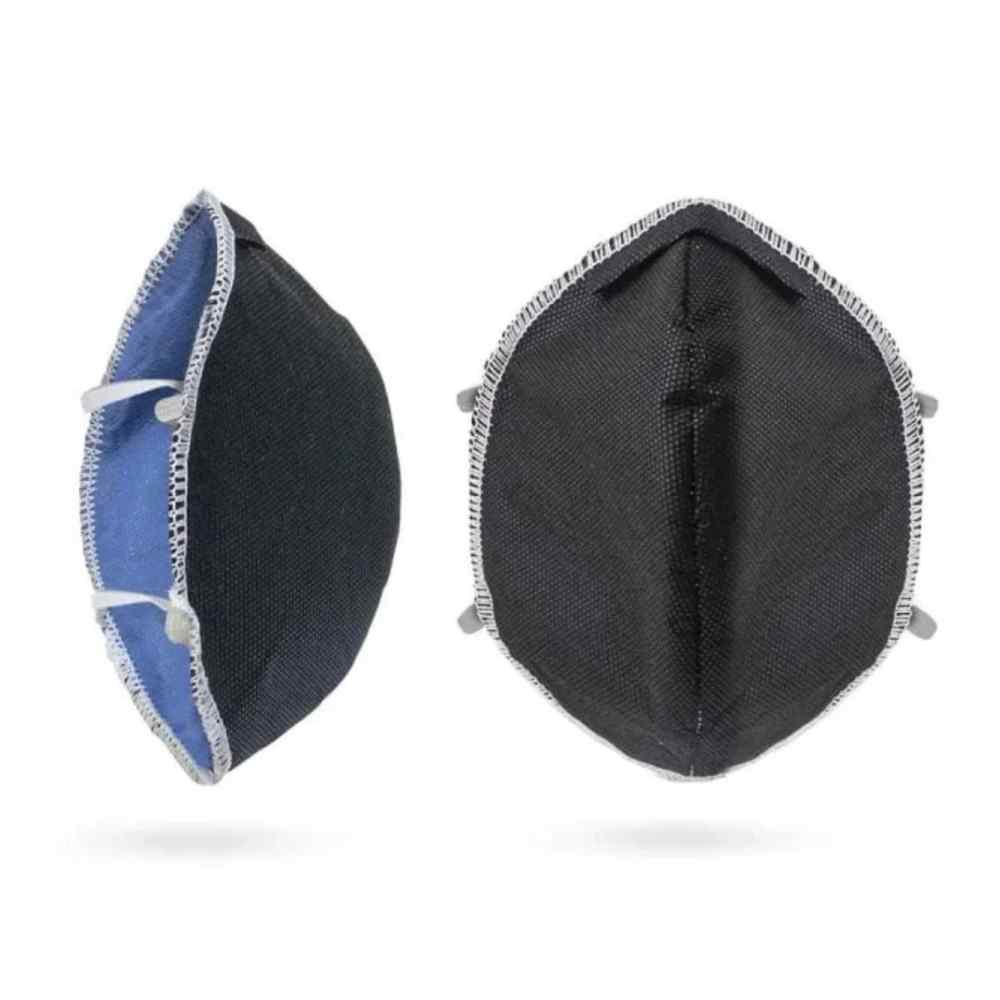 Paquete de tapabocas negros * 100 unidades - Imagen 2