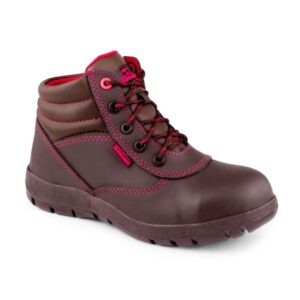 Botas en cuero Tipo GRASO, seguridad liviana, dieléctrica TERRANO CAFE