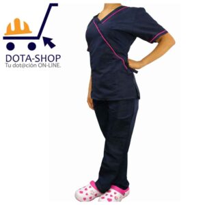 Conjuntos en anti-fluido unicolor dama