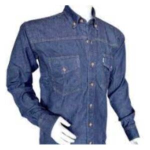 Camisas en jean 8 onzas, prelavada