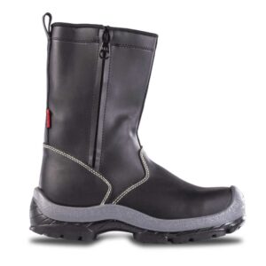 Botas en cuero, punta de seguridad liviana, con suela resistente a hidrocarburos, dielectrica KONDOR INDIANA SOLDADOR