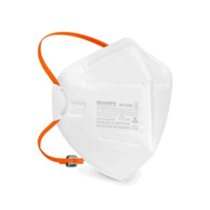 Tapabocas (certificados) N95 sin filtro INSAFE (blanco-negro)