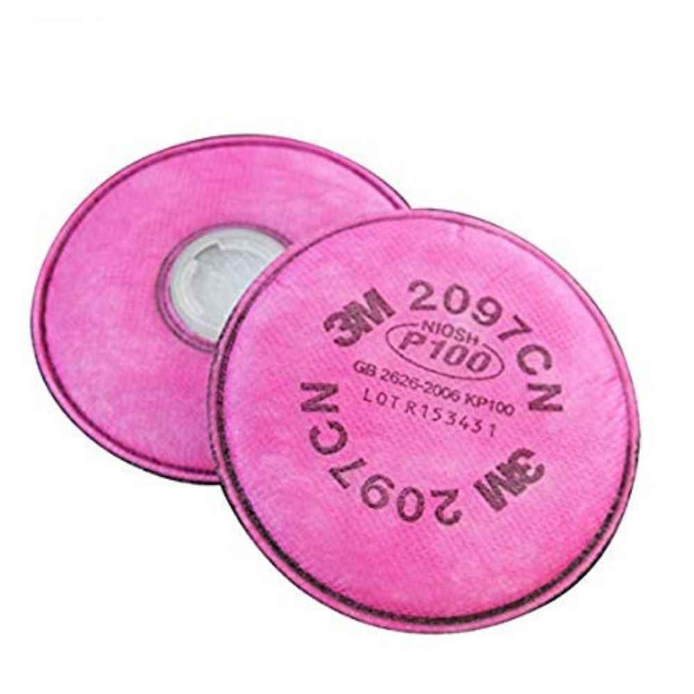 Pareja de filtros (certificada) 3M 2097 P100 (partículas)