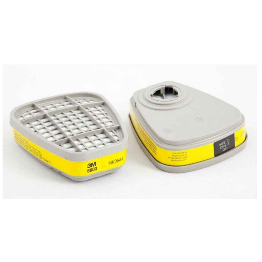 Pareja de filtros (certificados) 3M 6003 (vapores orgánicos y gases ácidos)
